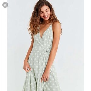 Capulet Simona Polka Dot Midi Wrap Dress